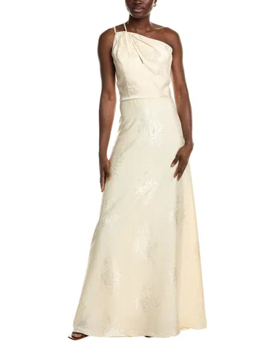 Marchesa Notte Notte Bridesmaid Barletta Dress In Neutral