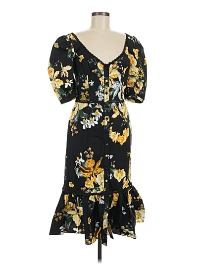 Pre-owned Marchesa Notte Casual Dress In Black