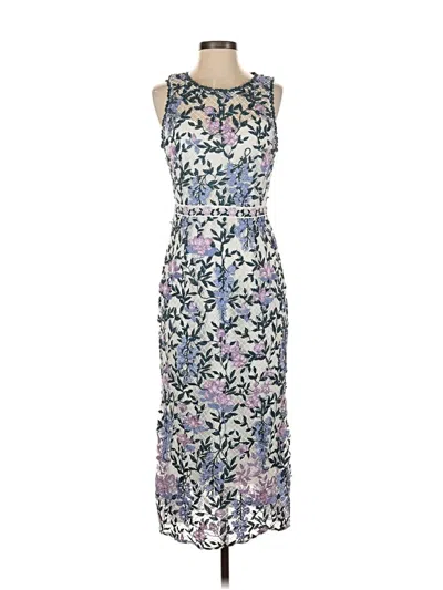 Pre-owned Marchesa Notte Casual Dress In Blue