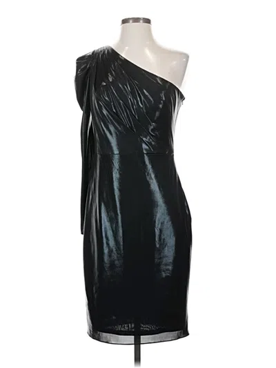 Pre-owned Marchesa Notte Cocktail Dress In Black