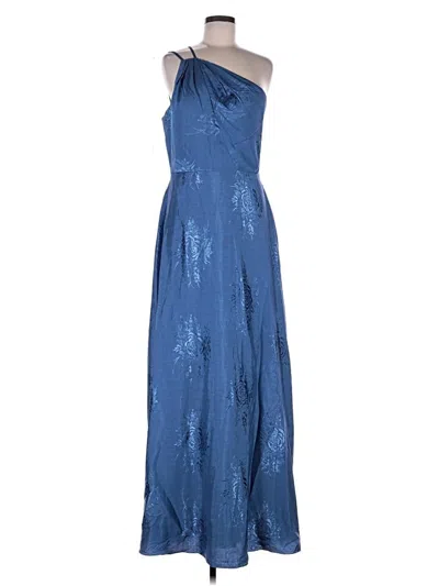 Marchesa Notte Cocktail Dress In Blue