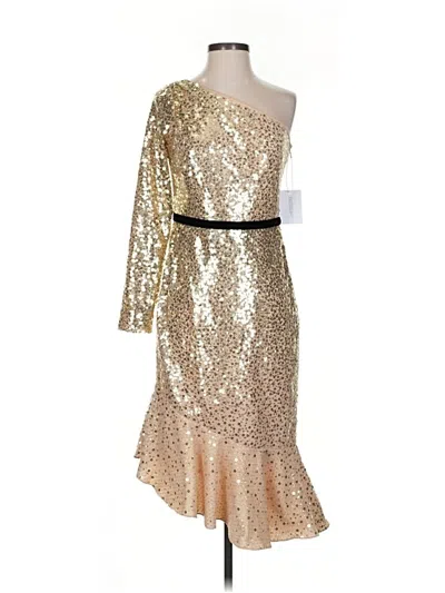 Marchesa Notte Cocktail Dress In Multi