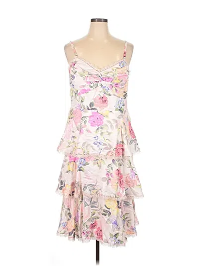 Marchesa Notte Cocktail Dress In Multi