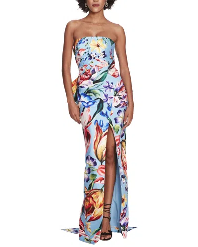 Marchesa Notte Gown In White