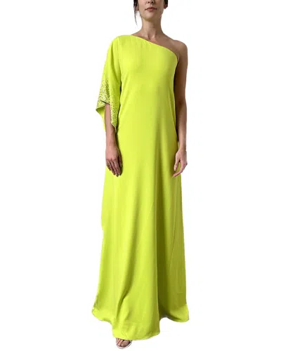 Marchesa Notte Gown In Green
