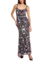 Marchesa Notte Women's Floral-embroidered Tulle Gown