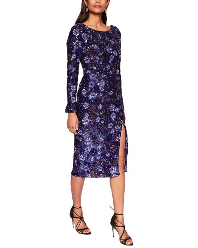 Marchesa Notte Gown In Animal Print