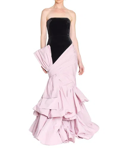 Marchesa Notte Gown In Multi