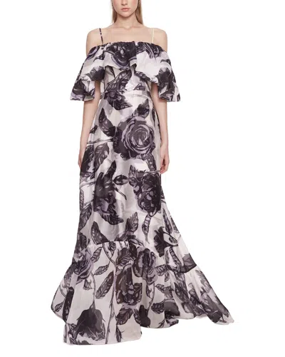 Marchesa Notte Gown In Black