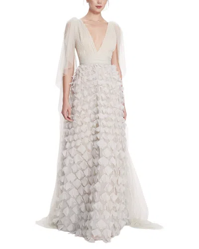 Marchesa Notte Gown In Neutral