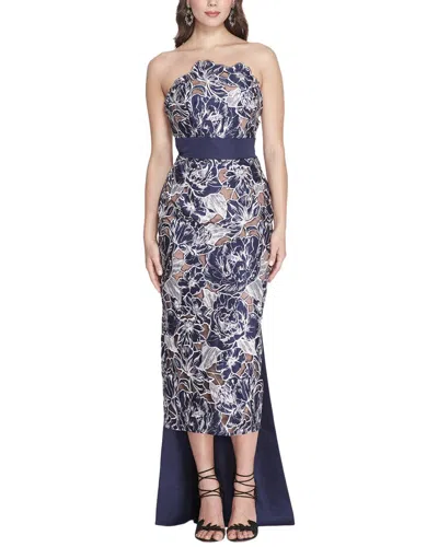 Marchesa Notte Gown In Multi