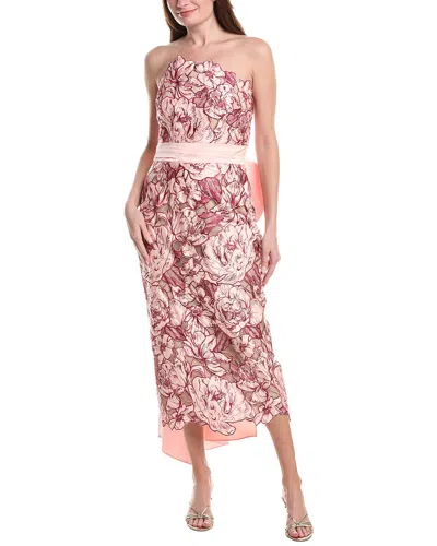 Marchesa Notte Gown In Multi