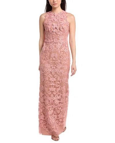 Marchesa Notte Gown In Pink