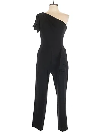Pre-owned Marchesa Notte Jumpsuit In Black