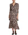 Marchesa Notte Juniper Floral Dress