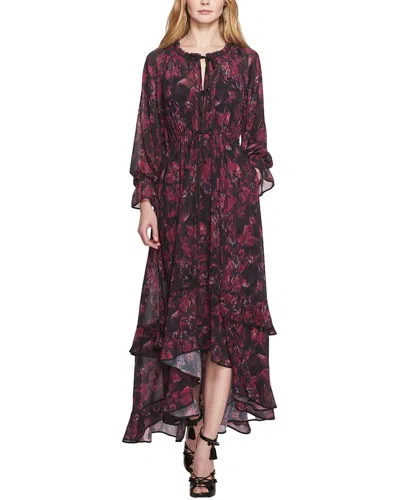 MARCHESA NOTTE MARCHESA ROSA MIDI DRESS