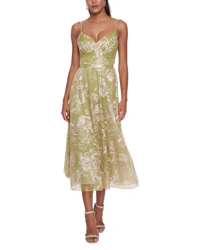 Marchesa Notte Midi Dress In Multi