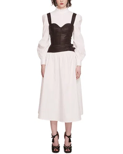 MARCHESA NOTTE MIDI DRESS