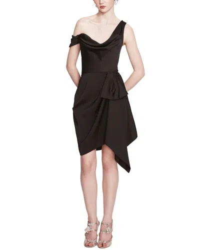 Marchesa Notte Mini Dress In Brown