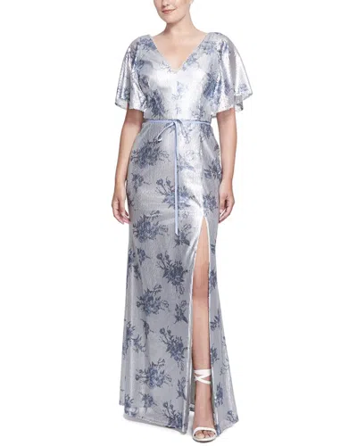 Marchesa Notte Notte Bridesmaid Lucca Dress In Metallic