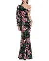 MARCHESA NOTTE MARCHESA NOTTE ONE-SHOULDER GOWN