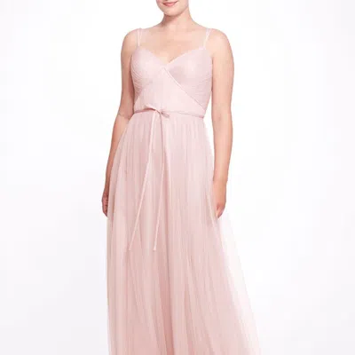 Marchesa Notte Tuscany Gown In Pink