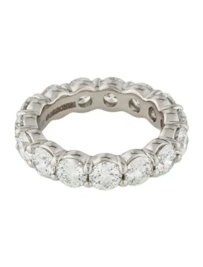 Pre-owned Marchesa Platinum 4.00ctw Diamond Eternity Band In Multi