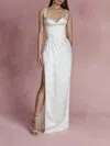Marchesa Satin Bustier Gown