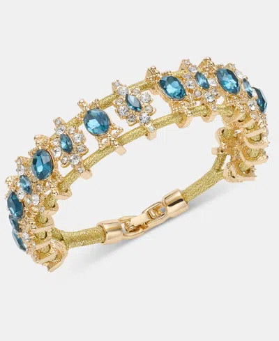 Marchesa Stone Flex Bracelet In Navy