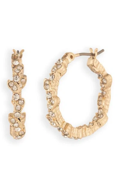 Marchesa Vine Hoop Earrings In Golden