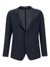 Marchesani Buttoned Blazer In Blue