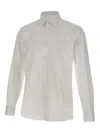 Marchesani Long-sleeved Buttoned Shirt In White