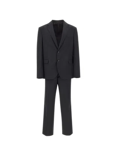 Marchesani Sassicaia Single-breasted Suit In 黑色