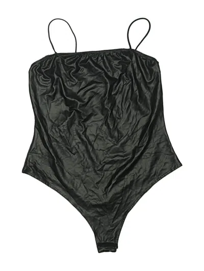 Pre-owned Marci Bodysuit In Black