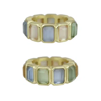 Marcia Moran Kiana Stone Ring In Multi Color