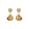 Marcia Moran Women's Elysia Earrings / Gold In Gold