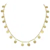 Marcia Moran Women's Gold Adalyn Coins Necklace In Gold