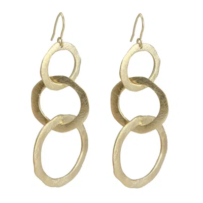 Marcia Moran Women's Gold Ann Earrings