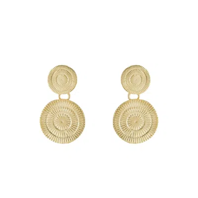 Marcia Moran Women's Gold Ariel Earrings