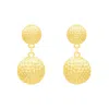 Marcia Moran Women's Gold Dallis Earrings