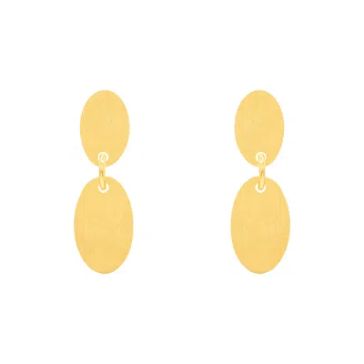 Marcia Moran Women's Gold Effie Earrings
