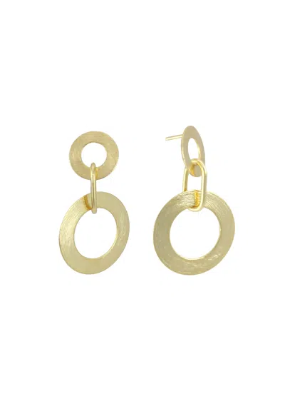 Marcia Moran Women's Gold Hannah Earrings