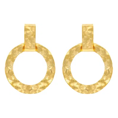 Marcia Moran Women's Gold Harlene Earrings