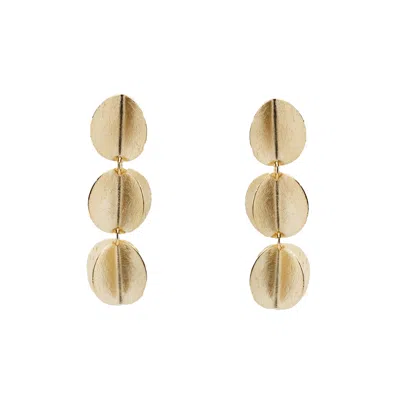 Marcia Moran Women's Gold Jinga Earrings