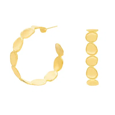 Marcia Moran Women's Gold Keary Hoops