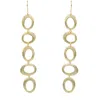 Marcia Moran Women's Gold Kit Drop Delicate Earrings In Gold