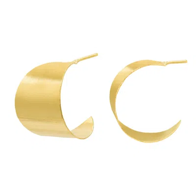 Marcia Moran Women's Gold Malia Hoops