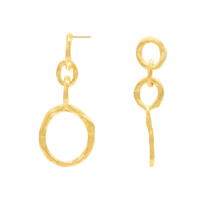 Marcia Moran Women's Gold Marlene Earrings