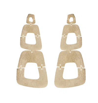 Marcia Moran Women's Gold Mila Statement Earrings