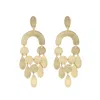 Marcia Moran Women's Gold Mini Christi Earrings